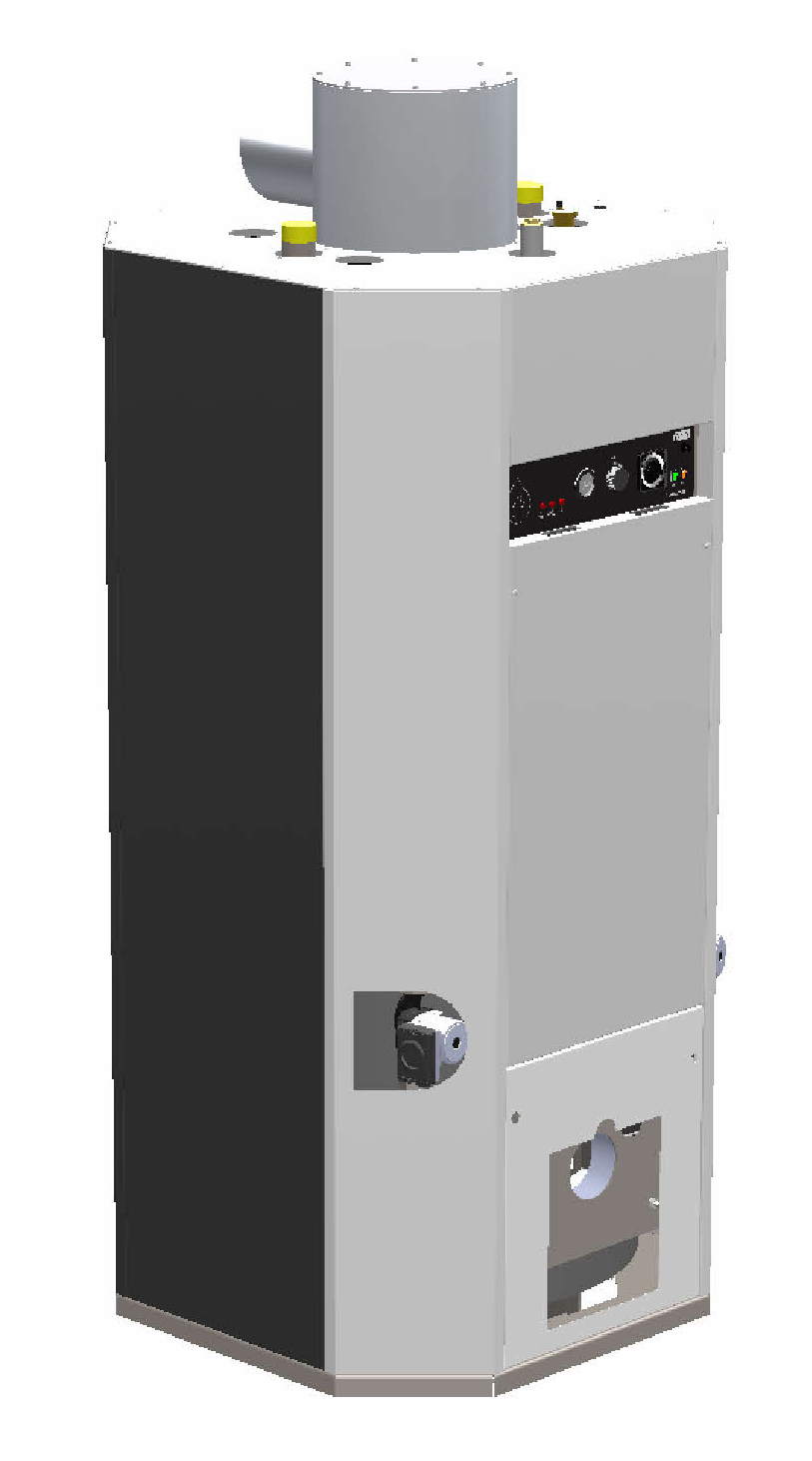 HEATMASTER 200 F - kocioł c.o./c.w.u. z palnikiem Riello RG4S