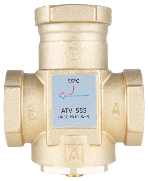 Zawór bezpieczeństwa AFRISO ATV 555 mosiądz GW x GW 1 1/4''