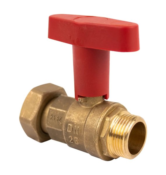 Zawór odcinający do separatorów zanieczyszczeń ADS, nakrętka G1 1/4'' x G1''