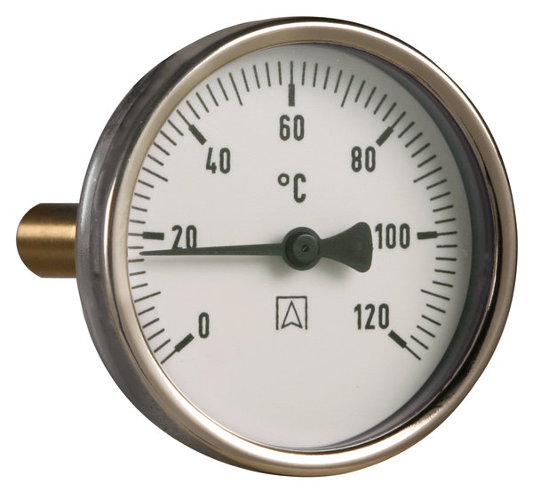 Termometr bimetaliczny AFRISO BiTh fi 100 mm -20…60'C tuleja 40 mm połączenie ax