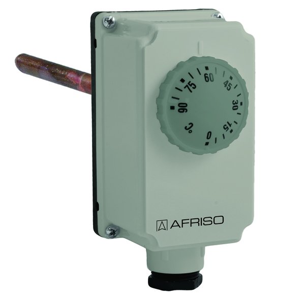 Termostat AFRISO TC2 zanurzeniowy 0-90'C, przyłącze GZ 1/2'', długość wkładki 100 mm