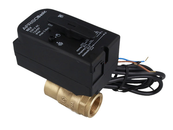 Zawór wodny AFRISO BEV 230 V AC GW 3/4'' x GW 3/4''