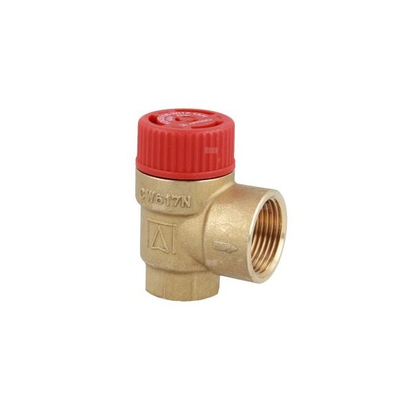 Zawór przelewowy AFRISO MS mosiądz 1,5 bar GW 1/2'' x 3/4''