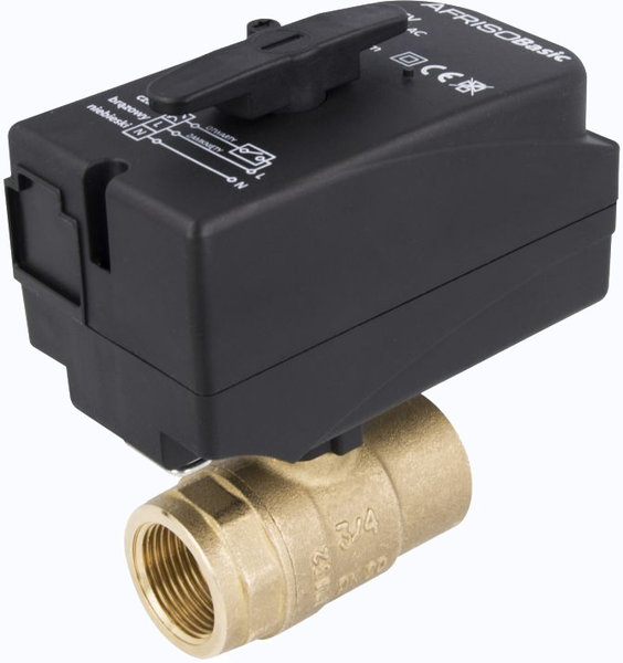Zawór wodny AFRISO BEV 230 V AC GW 1'' x GW 1''