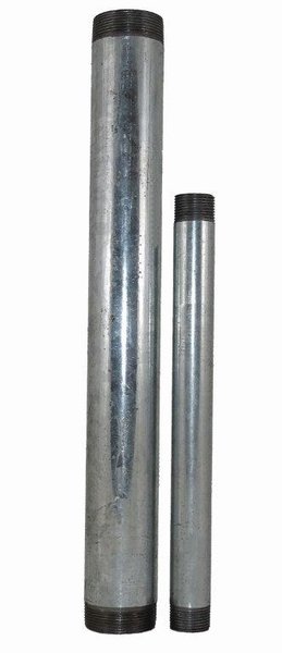 Króciec gwintowany Ocynkowany dwustronny 1/2"x35cm
