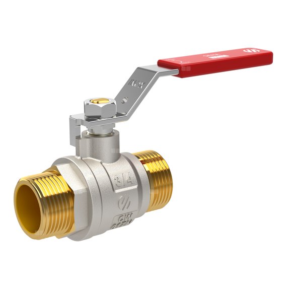 Zawór kulowy SENA VA30 Ni-Free, 1 1/2GZ x 1 1/2GZ, dźwignia INOX