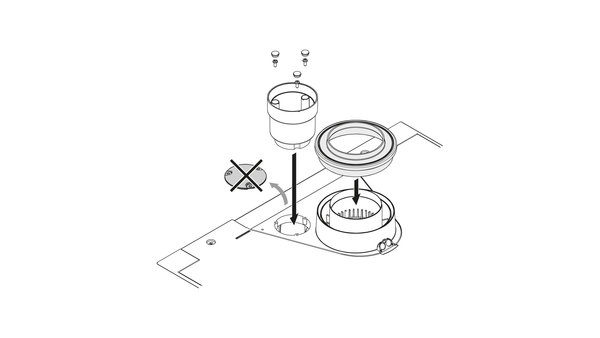 Adapter do systemu rozdzielnego fi 80/125 - fi 80/80 do kotłów Genus premium fs (do bezpośredniego podłączenia z kotłem)