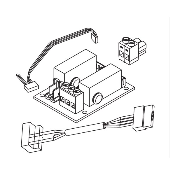 Płyta BE09 do podłączenia zdalnego sterowania i dodatkowej pompy