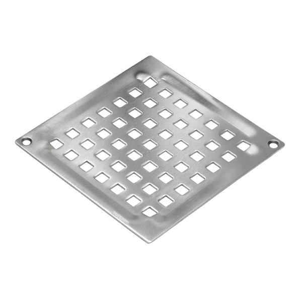 2 mm ruszt kwadratowy 140x140, Vienna, mocowany śrubami