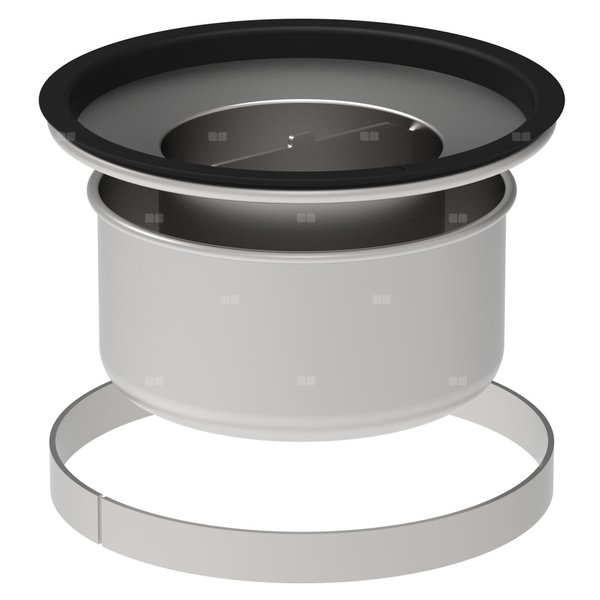 Wyjmowany syfon dwuczęściowy