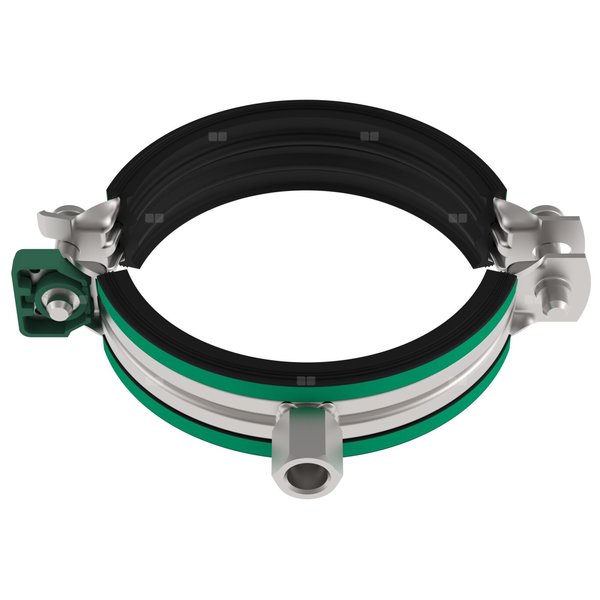 Wieszak do rur z uszczelką EPDM, fi 82MM