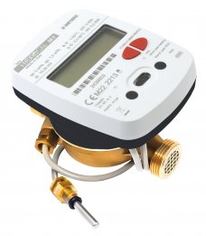 Ciepłomierz mieszkaniowy kompaktowy z wewnętrznym Modułem radiowym, typu HYDROCAL M4 DN 15 Qp=0,6 m3/h, Tmax: 90st.C, L=110 mm