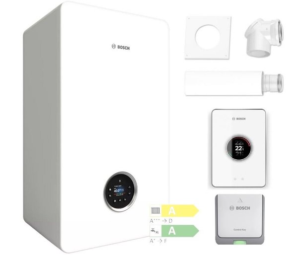 Pakiet: Gazowy kocioł kondensacyjny wiszący PAK GC5700iW30/35C+CT200+K20RF+2581