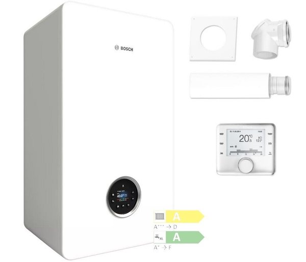 Pakiet: Gazowy kocioł kondensacyjny wiszący PAK GC5700iW30/35C+CW400+CR10+2581
