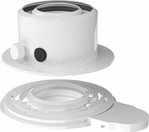 Adapter koncentryczny kotła (2638), powietrzno-spalinowy fi60/100 (do kotłów GC9000iW), PP