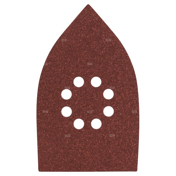 5-częściowy zestaw papierów ściernych do szlifierek uniwersalnych K = 80