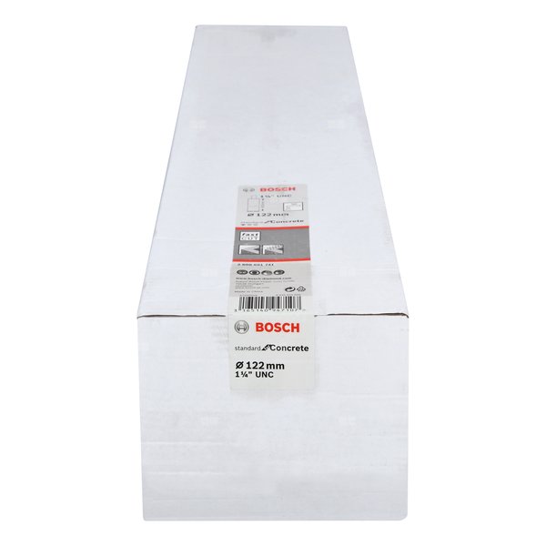 Diamentowa koronka wiertnicza Standard for Concrete 122 mm, 450 mm, 10, 10 mm