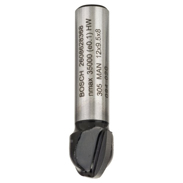 FREZ OKRĄGŁY R6/9,5/12 HM (203)