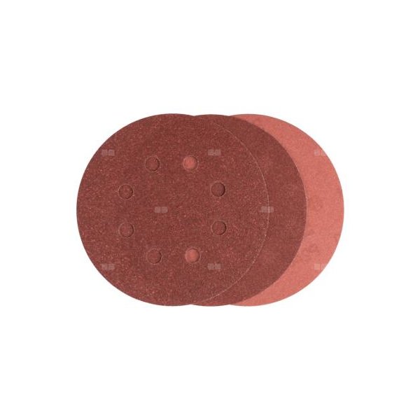 25-częściowy zestaw papierów ściernych do szlifierek mimośrodowych, ziarnistość 80, 120, 240