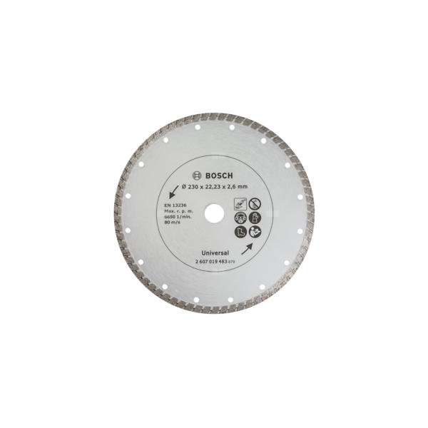 Diamentowa tarcza tnąca Turbo, 230 mm