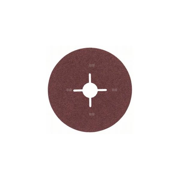 FIBR.D125MM P60 E/MET ALOX BR MIN 50