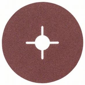 FIBR.D125MM P80 E/MET ALOX BR MIN 50