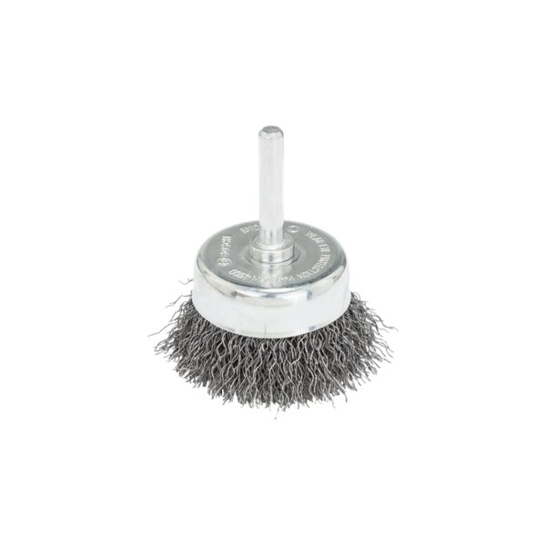 Druciane szczotki garnkowe do wiertarek drut falisty, 50 mm