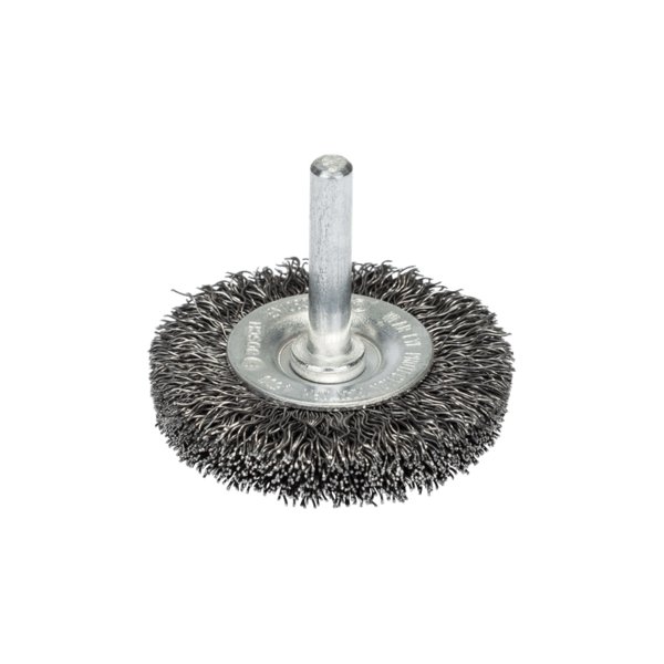 Druciane szczotki tarczowe do wiertarek drut falisty, 75 mm