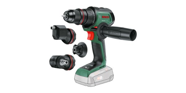 Akumulatorowa wiertarko-wkrętarka AdvancedDrill 18V-80 Quicksnap (Baretool) (Set - 3 attachments)