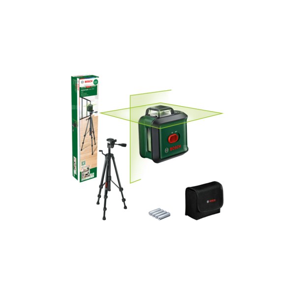 Laser liniowy Universal Level360+TT150UNI (Carton) zasilanie akumulatorowe/bateryjne