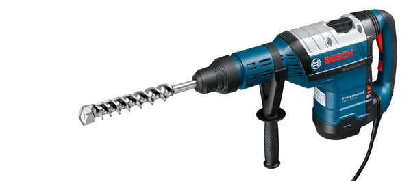 Młot udarowo-obrotowy Bosch GBH 8-45 DV Professional, 1500W, z uchwytem SDS-max, z udarem pneumatycznym i funkcją kucia