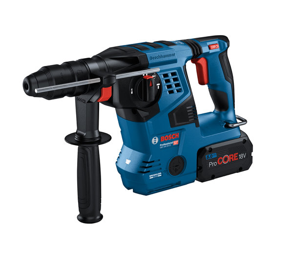 Młot ud.-obr.SDS-plus GBH 18V-28 CF 2x ProCORE18V 8.0Ah, GCY 42 18V, 2x ProCORE18V 8.0Ah, GAL1880 CV, 3.4 J, wym. uchwyt, SUW, E, EC, P, K, VC, GDE 18V-16, GCY 42, Connected, L-BOXX 238