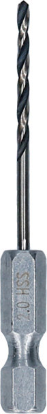 WIERTŁO DO METALU SZEŚĆ. 2.0X60MM