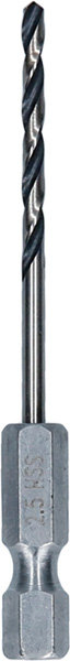 WIERTŁO DO METALU SZEŚĆ. 2.5X69MM