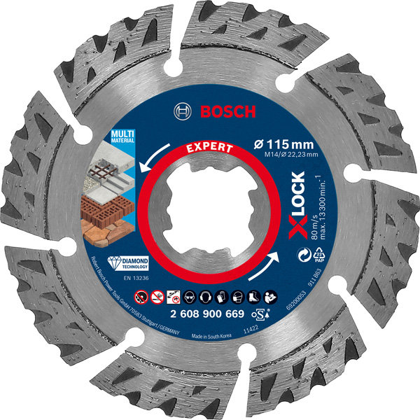 TARCZA DIAM EXPERT XLOCK MM 115X2,4X12