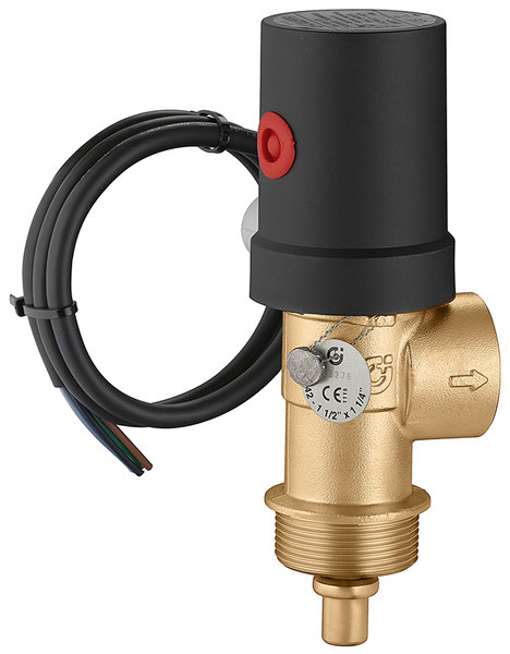 Zawór upustowy bezpieczeństwa termicznego z działaniem awaryjnym 1 1/2" GZ x 1 1/2" GW 99 st. C