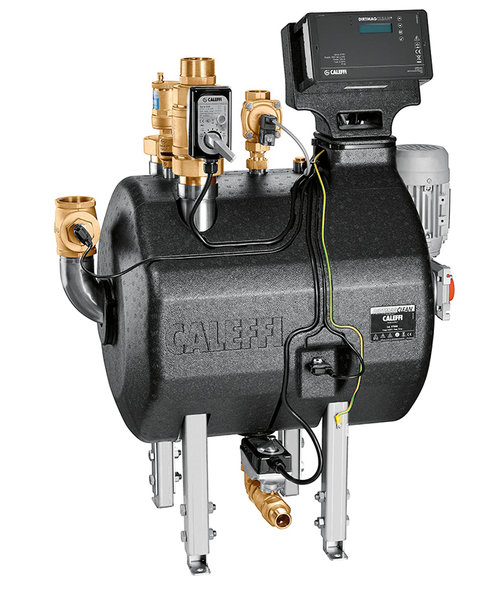 Separator CALEFFI DIRTMAGCLEAN® -, 10 bar / 85'C, z wkładem magnesowym