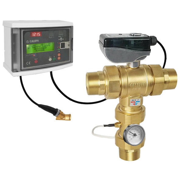 LEGIOMIX Elektroniczny zawór mieszający z programowalną dezynfekcją termiczną i dezynfekcją kontrolną - 24 V, 1 1/4"