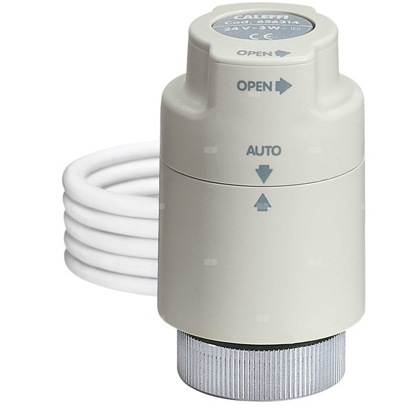 Siłownik termoelektryczny z mikroprzełącznikiem pomocniczym do zaworów serii 676, 677, 678 i do rozdzielaczy serii 662, 663 - 23