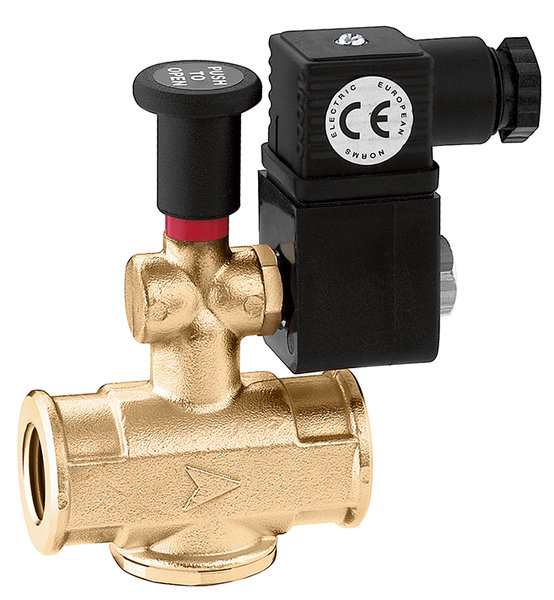 Elektrozawór do gazu 1/2" NO 230 V