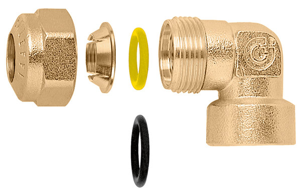 Kolanko z gwintem zewnętrznym 1/2"-10