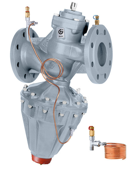 Regulator różnicy ciśnienia (DPRV) DN 150 200÷800