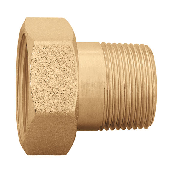 Złączka z uszczelnieniem płaskim 1/2" GW x 3/8" GZ