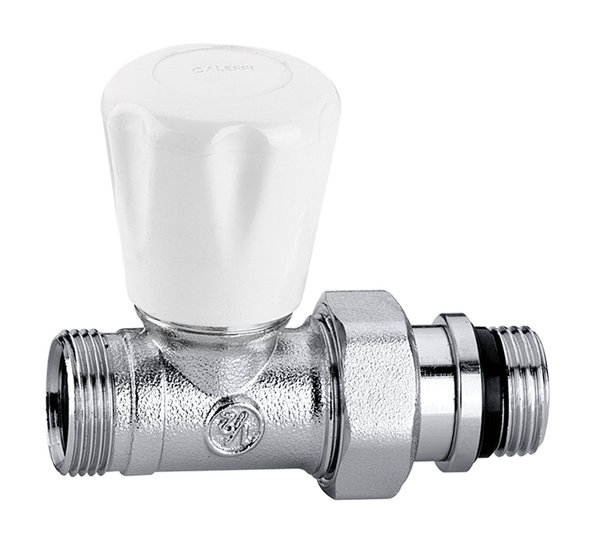 Grzejnikowy ręczny zawór prosty do rur miedzianych oraz rur z tworzyw sztucznych 1/2" 23 p.1,5