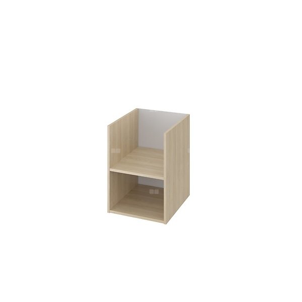 SZAFKA MODUŁOWA OTWARTA MODUO 40 DĄB ZMONT FSC MIX70% SGSCH-COC-007574