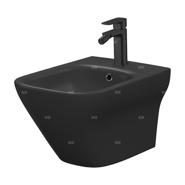 BIDET ZAWIESZANY UM LARGA SQUARE ANTRACYT BOX