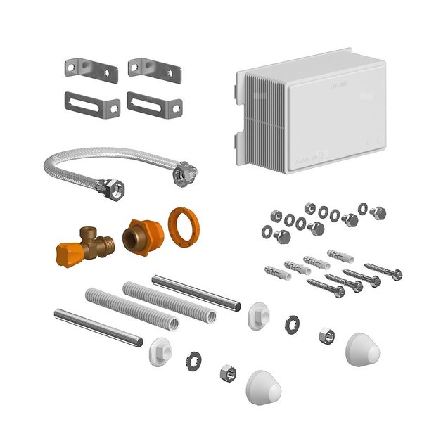 KPL MONTAŻOWY Z DŁUGIMI UCHWYTAMI ŚCIENNYMI DLA SYSTEM AQUA