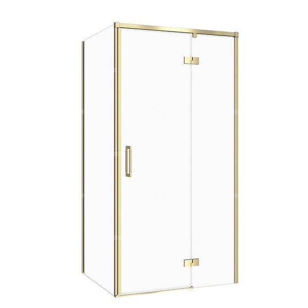 SET C280 KABINA LARGA ZAWIAS PRAWA ZŁOTA MAT 100X90X195 SZK TRANS WIR