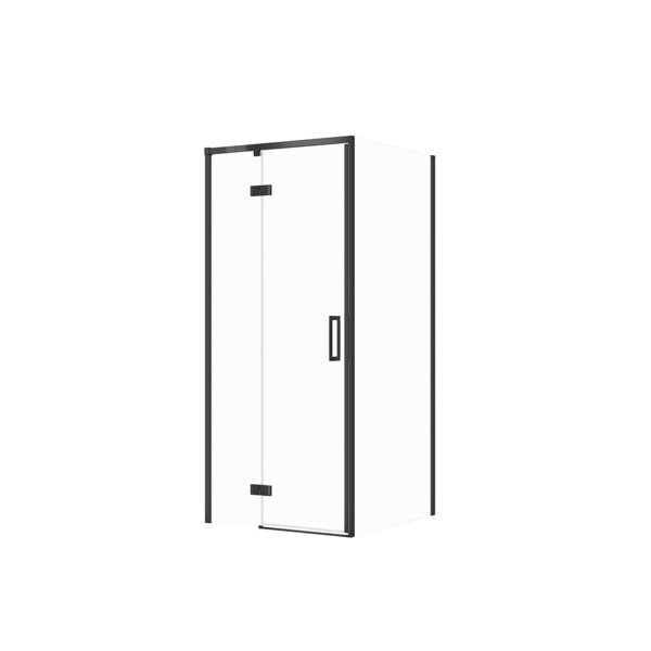 SET B855 KABINA LARGA ZAWIAS LEWA CZARNA 80X80X195 SZK TRANS WIR