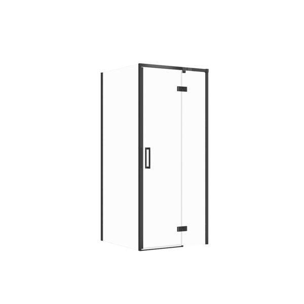 SET C97 KABINA LARGA ZAWIAS PRAWA CZARNA 80X90X195 SZK TRANS WIR